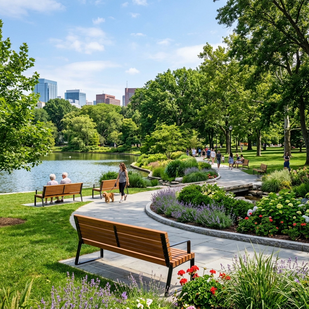 Park miejski w Katowicach